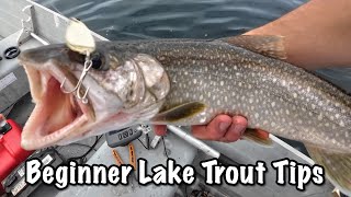 Beginner Lake Trout Fishing Tips From Kayak or Boat [upl. by Adkins704]