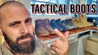 Tactical Boots Explained  Modern Combat Footwear Pt 3 [upl. by Wilfred]