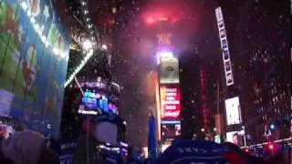 New Years Eve Ball Drop in Times Square 20112012 [upl. by Baylor]