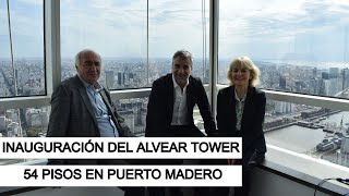 🎥 Alvear Tower se inauguró la torre más alta de Argentina 🏢 [upl. by Leclair]