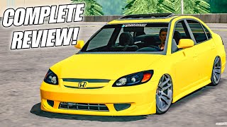 Honda Civic VTEC 2 Added  Complete Review  Car Parking Multiplayer New Update [upl. by Aicilaana]