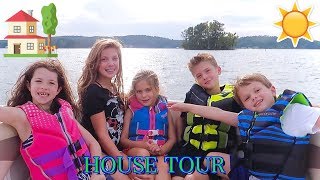 NEW HOUSE TOUR SUMMER VACATION LAKE HOUSE [upl. by Ikin924]