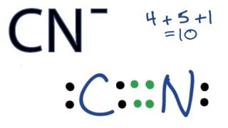 CN Lewis Structure How to Draw the Dot Structure for the CN [upl. by Ajed]