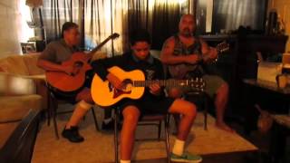 Hawaiian Slack Key13 year old Jonah Domingo quotKuu ipo onaonaquot [upl. by Zrike]