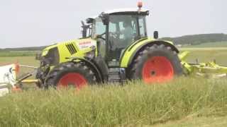 Neue «Arion 400»Baureihe von Claas [upl. by Dnumde]