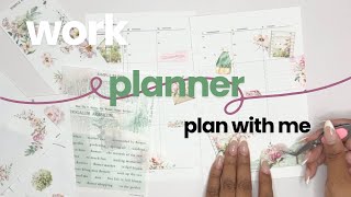 work planner plan with me  April 29  May 3 2024 [upl. by Capon97]