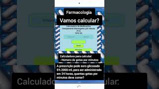 EnfCalc  sorologia Número de gotas por minutos [upl. by Gastineau71]