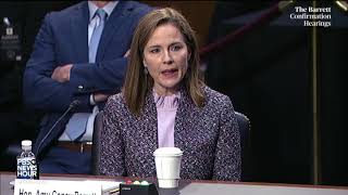 WATCH Sen Patrick Leahy questions Supreme Court nominee Amy Coney Barrett [upl. by Ymmak]