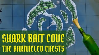 Shark Bait Cove The barnacled chests on the north west Sea of Thieves [upl. by Karla418]