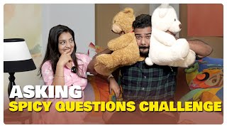 Asking spicy questions challenge  ചോദ്യങ്ങൾ ആണ് അല്ലേലും പ്രശ്നം 🤣🤣 ft  Lijo  Chippy [upl. by Sonaj908]