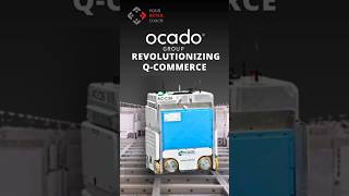 Ocado Robots Revolutionizing QCommerce robot groceryshopping [upl. by Aicilanna]