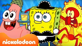 Bob Esponja  ¡Lo MEJOR de Bob Esponja Temporada 3  Compilación de 60 minutos  Nickelodeon [upl. by Salisbarry838]