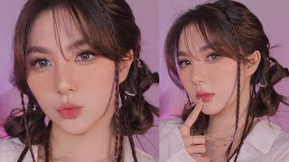 Tutorial  Review Belanjaan Makeup KKV 🧐💸 [upl. by Lorou818]