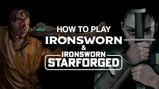 How to Play Ironsworn amp Ironsworn Starforged  Solo RPG [upl. by Ettennil]