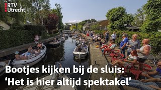 De Mijndense sluis is geliefd bij dagjesmensen  RTV Utrecht [upl. by Akeihsal662]