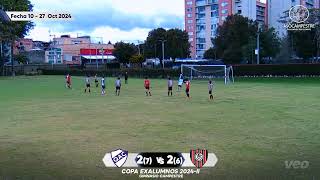 Quilmes 27 v Chacarita 26 Fecha 10 27 Oct 2024 Copa Exalumnos Gimnasio Campestre 2024 II [upl. by Acsicnarf]