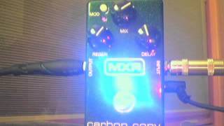 quotSweet Dispositionquot Delay on MXR Carbon Copy Delay Settings [upl. by Novart]