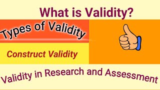 Unveiling the secrets of Construct Validity  Convergent and Discriminant Validity [upl. by Othella]