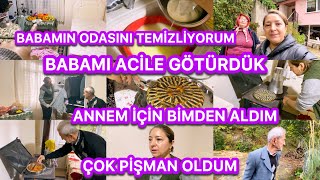 BABAM ACİLLİK OLDU🥺ANNEM SÖZ DİNLEMİYOR‼️BİMDEN ANNEM İÇİN ALDIM🥰BABAMIN ODASINA EL ATTIM👍🏼PİŞMANIM🥺 [upl. by Sheeran133]