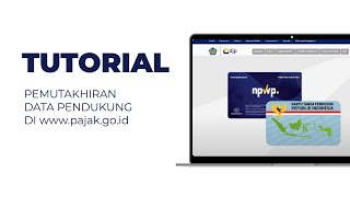 Tutorial Pemutakhiran Data Pendukung NPWP  NIK [upl. by Christoffer513]