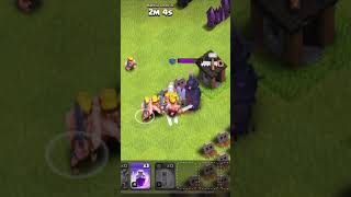 31 barbarians vs a level 6 pekka clashofclans keepclashing coc supercell barbarian pekka [upl. by Piers]