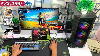 2X499 Rs Cheapest Powerful Gaming PC Build for Gaming  i5  1660 Super 6gb Graphic Free Fire GTA5 [upl. by Henka]