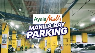 Ayala Manila Bay Parking  Basement Car Park Parañaque City [upl. by Kong]