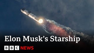 SpaceX reports loss of communication with Starship  BBC News [upl. by Kissner368]