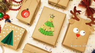 8 Last Minute Gift Wrapping Ideas  c for craft [upl. by Lleddaw]