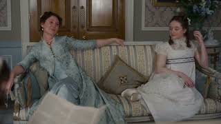 Georgette pt 1 Lady Whistledown mentions the King’s state of mind Bridgerton 1x01 [upl. by Haleigh]