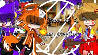 react to poppy playtime  poppy playtime  210  dogday × catnap × crafty corn  By Sixin [upl. by Alicia]