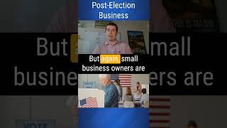 Post Election Business Vibes smallbusinessowner shorts [upl. by Ahsiekit]