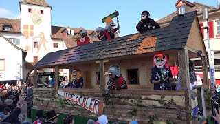 Fasnachtsumzug in Liestal  Liestaler Fasnacht 2022 [upl. by Leemaj]