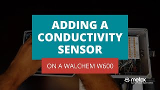 Adding a Conductivity Sensor Sensor Input Card on a Walchem W600 [upl. by Essex535]