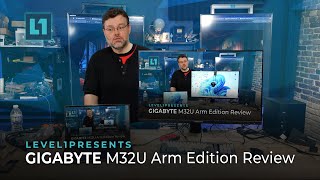 Builtin KVM GIGABYTE M32U Arm Edition Review [upl. by Araeit]