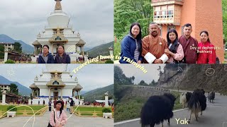 Traveling back to Thimphu from Bumthangvisited Dechenphu lhakhang in Thimphu [upl. by Airret]