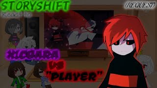 StoryShift React to XChara Vs quotPlayerquot Request [upl. by Yessydo996]