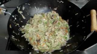 Vegetarian Egg Roll Recipe [upl. by Salvay]