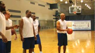 Spud Webb Proves He Can Still Dunk At Age 47 [upl. by Atima]