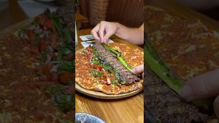 Lahmacun ve Adana Kebap İkilisi😋 lahmacun adanakebap food [upl. by Christian]