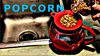 Popcorn with Glass Microwave Popper [upl. by Ifill]