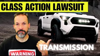 2024 Toyota Tacoma Transmission Lawsuit amp NEW Tundra Engine Replacement Method [upl. by Leihcey538]