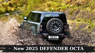 All New 2025 Defender Octa  Best Legendary Offroad SUV  Land Rover [upl. by Eissel873]