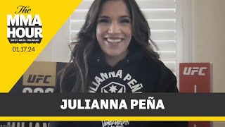 Julianna Pena Rips Mayra Bueno Silva ‘Block of Wood’ Before UFC 297  The MMA Hour [upl. by Ticknor]