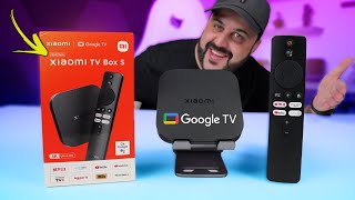 Nova XIAOMI TV BOX S 2nd Gen com Google TV  Vale a Pena [upl. by Eitnom]