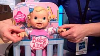 2010 Hasbro Baby Alive Bounce amp Babble [upl. by Nesahc699]