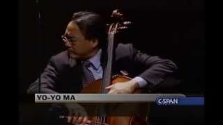 Charlie Albright and YoYo Ma  Senator Ted Kennedy Harvard Convocation [upl. by Ern866]