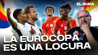 LA EUROCOPA ES UNA LOCURA  Inglaterra vs Eslovaquia 21  España vs Georgia 41  ELDUKA [upl. by Lefton]