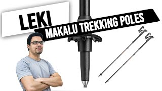 Are these the RIGHT Trekking Poles for you Leki Makalu Carbon [upl. by Kalk]