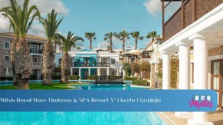 Mitsis Royal Mare Thalasso amp SPA Resort 5  Kreta  Graikija [upl. by Hplar]